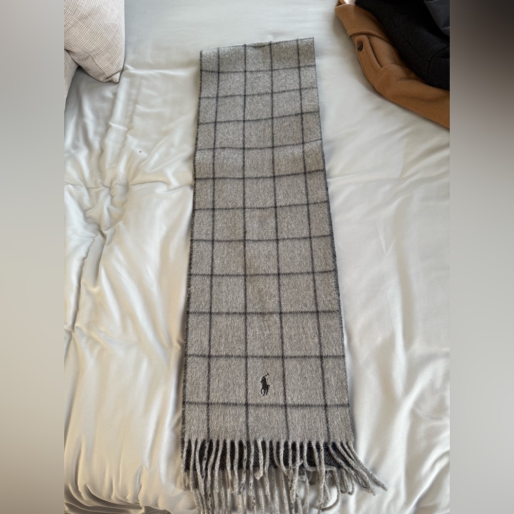 Window Pane Scarf by Ralph Lauren